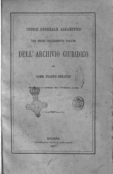 Archivio giuridico