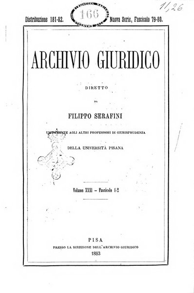 Archivio giuridico