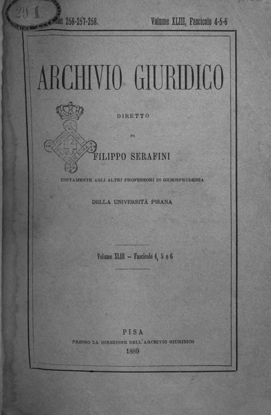 Archivio giuridico