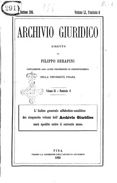 Archivio giuridico