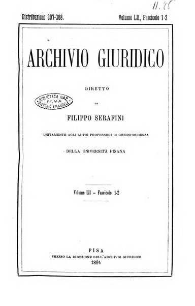 Archivio giuridico