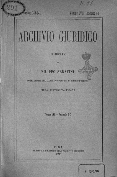 Archivio giuridico