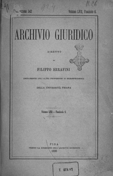 Archivio giuridico