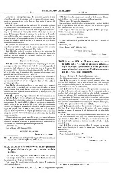 Supplemento legislativo della Giurisprudenza italiana raccolta periodica e critica di giurisprudenza, dottrina e legislazione