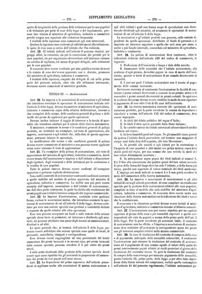 Supplemento legislativo della Giurisprudenza italiana raccolta periodica e critica di giurisprudenza, dottrina e legislazione