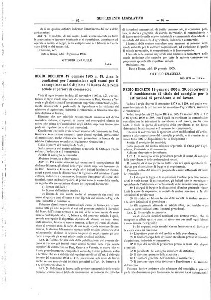 Supplemento legislativo della Giurisprudenza italiana raccolta periodica e critica di giurisprudenza, dottrina e legislazione