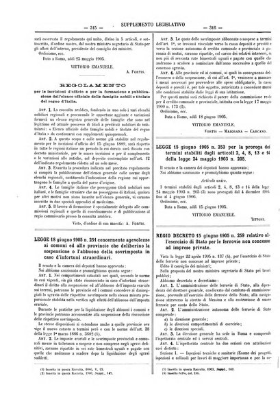 Supplemento legislativo della Giurisprudenza italiana raccolta periodica e critica di giurisprudenza, dottrina e legislazione