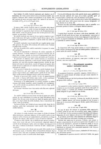 Supplemento legislativo della Giurisprudenza italiana raccolta periodica e critica di giurisprudenza, dottrina e legislazione