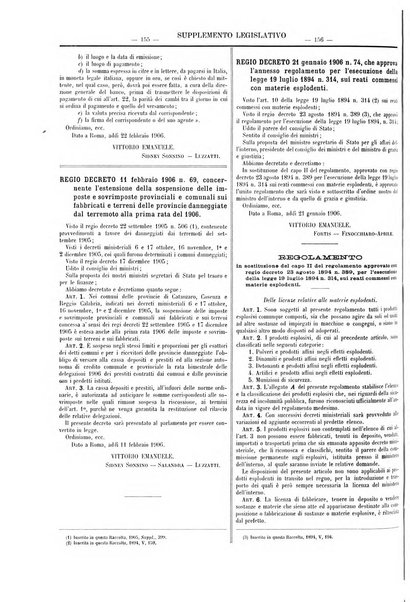 Supplemento legislativo della Giurisprudenza italiana raccolta periodica e critica di giurisprudenza, dottrina e legislazione