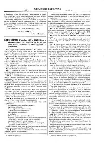 Supplemento legislativo della Giurisprudenza italiana raccolta periodica e critica di giurisprudenza, dottrina e legislazione