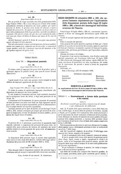 Supplemento legislativo della Giurisprudenza italiana raccolta periodica e critica di giurisprudenza, dottrina e legislazione