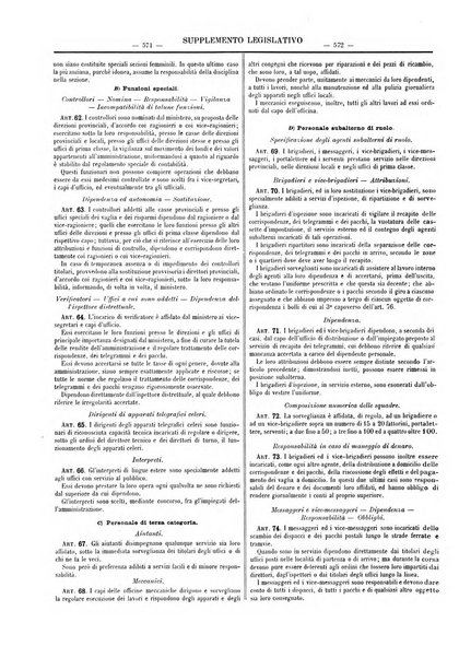 Supplemento legislativo della Giurisprudenza italiana raccolta periodica e critica di giurisprudenza, dottrina e legislazione