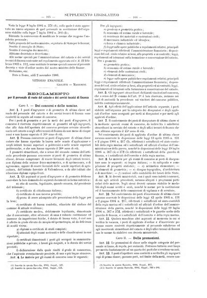 Supplemento legislativo della Giurisprudenza italiana raccolta periodica e critica di giurisprudenza, dottrina e legislazione