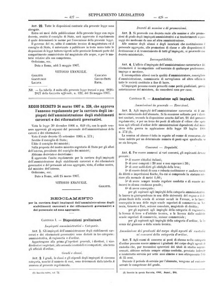 Supplemento legislativo della Giurisprudenza italiana raccolta periodica e critica di giurisprudenza, dottrina e legislazione