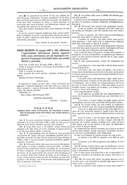 Supplemento legislativo della Giurisprudenza italiana raccolta periodica e critica di giurisprudenza, dottrina e legislazione