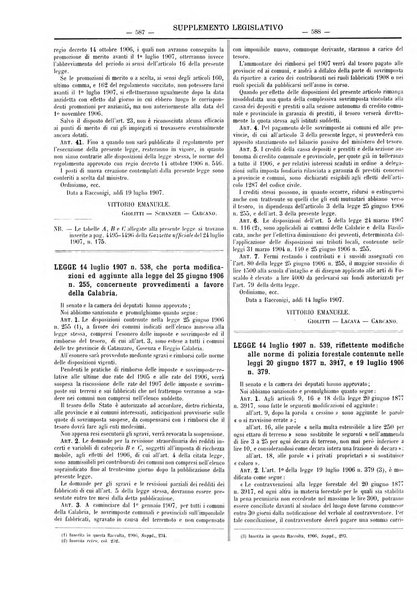 Supplemento legislativo della Giurisprudenza italiana raccolta periodica e critica di giurisprudenza, dottrina e legislazione