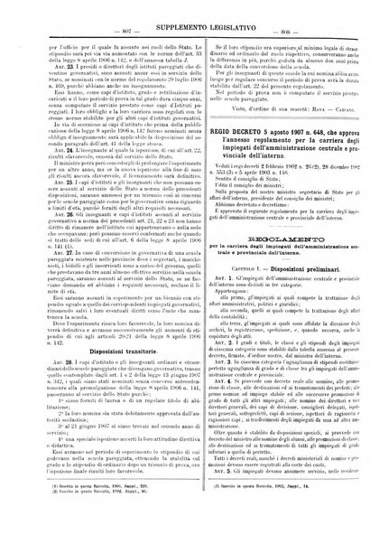 Supplemento legislativo della Giurisprudenza italiana raccolta periodica e critica di giurisprudenza, dottrina e legislazione