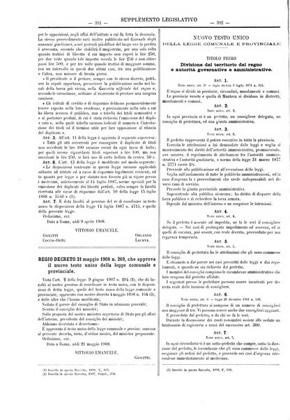 Supplemento legislativo della Giurisprudenza italiana raccolta periodica e critica di giurisprudenza, dottrina e legislazione