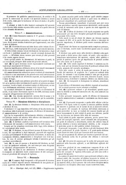 Supplemento legislativo della Giurisprudenza italiana raccolta periodica e critica di giurisprudenza, dottrina e legislazione