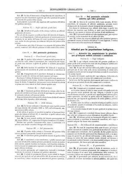 Supplemento legislativo della Giurisprudenza italiana raccolta periodica e critica di giurisprudenza, dottrina e legislazione