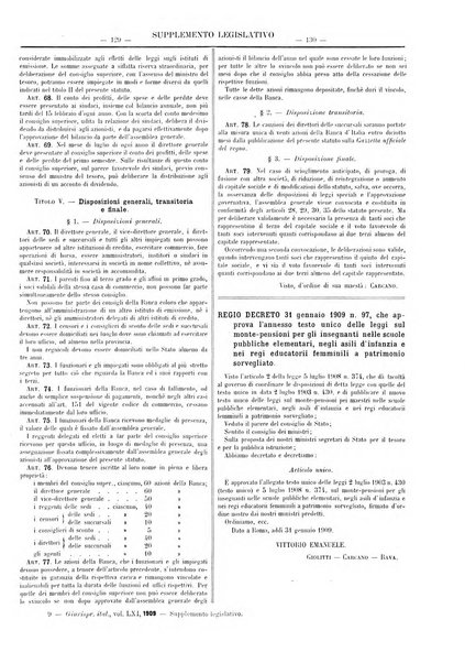 Supplemento legislativo della Giurisprudenza italiana raccolta periodica e critica di giurisprudenza, dottrina e legislazione