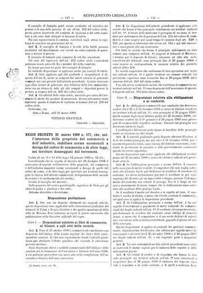 Supplemento legislativo della Giurisprudenza italiana raccolta periodica e critica di giurisprudenza, dottrina e legislazione