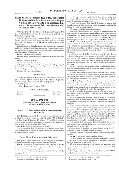 Supplemento legislativo della Giurisprudenza italiana raccolta periodica e critica di giurisprudenza, dottrina e legislazione