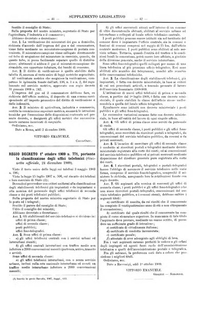 Supplemento legislativo della Giurisprudenza italiana raccolta periodica e critica di giurisprudenza, dottrina e legislazione