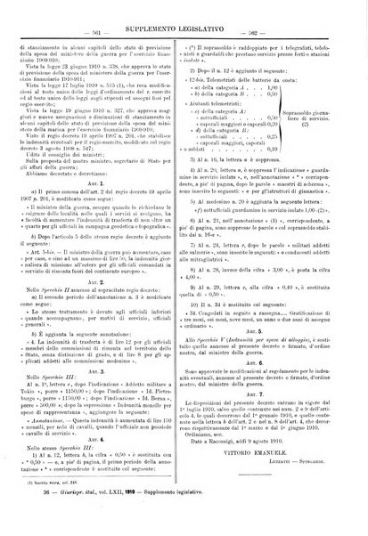 Supplemento legislativo della Giurisprudenza italiana raccolta periodica e critica di giurisprudenza, dottrina e legislazione