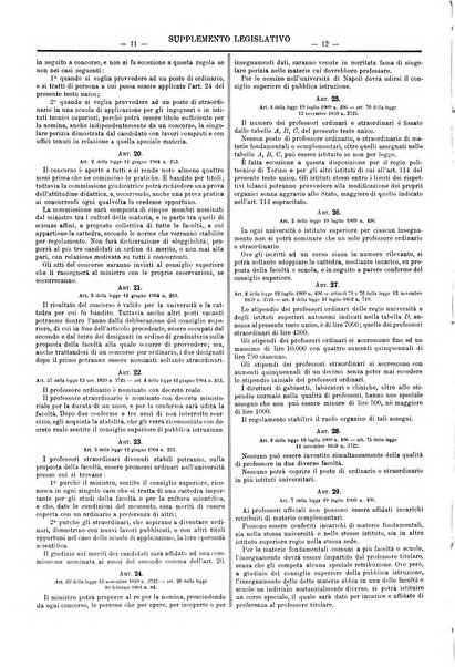 Supplemento legislativo della Giurisprudenza italiana raccolta periodica e critica di giurisprudenza, dottrina e legislazione