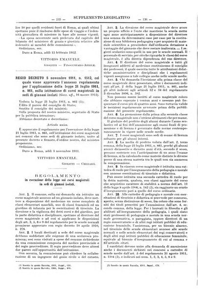 Supplemento legislativo della Giurisprudenza italiana raccolta periodica e critica di giurisprudenza, dottrina e legislazione