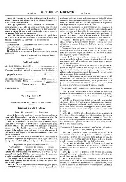 Supplemento legislativo della Giurisprudenza italiana raccolta periodica e critica di giurisprudenza, dottrina e legislazione