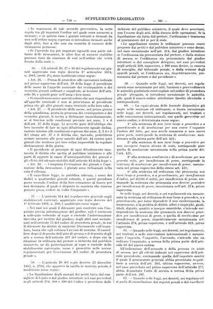 Supplemento legislativo della Giurisprudenza italiana raccolta periodica e critica di giurisprudenza, dottrina e legislazione