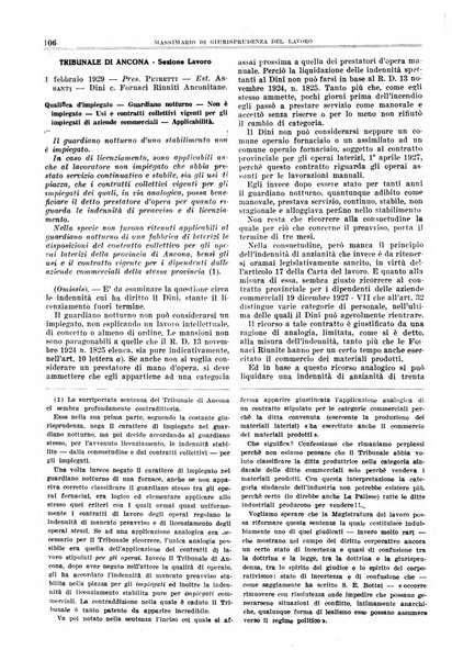 Massimario di giurisprudenza del lavoro