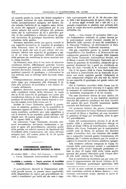 Massimario di giurisprudenza del lavoro