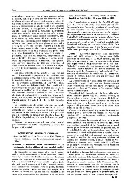 Massimario di giurisprudenza del lavoro