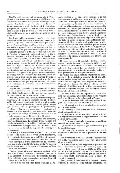 Massimario di giurisprudenza del lavoro