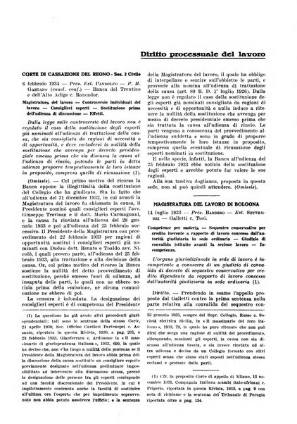 Massimario di giurisprudenza del lavoro