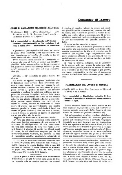 Massimario di giurisprudenza del lavoro