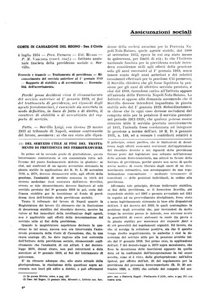 Massimario di giurisprudenza del lavoro