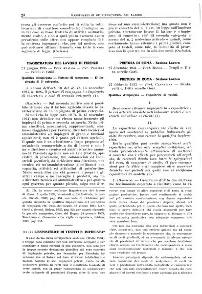 Massimario di giurisprudenza del lavoro