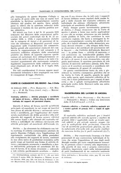 Massimario di giurisprudenza del lavoro