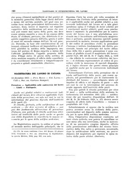 Massimario di giurisprudenza del lavoro