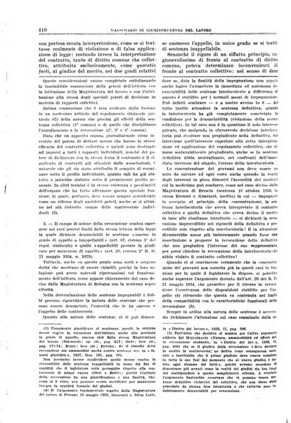 Massimario di giurisprudenza del lavoro