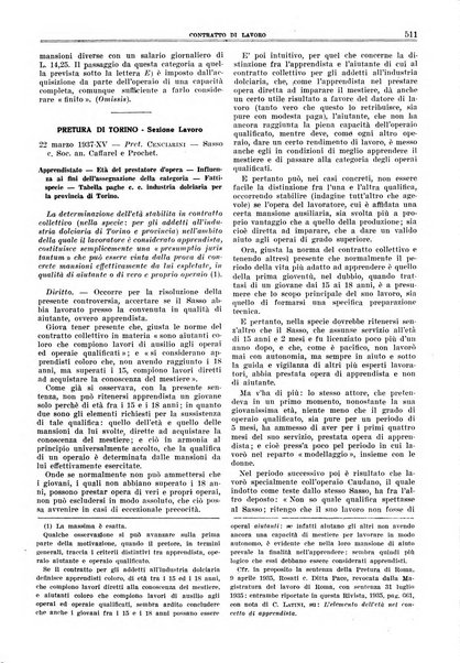 Massimario di giurisprudenza del lavoro