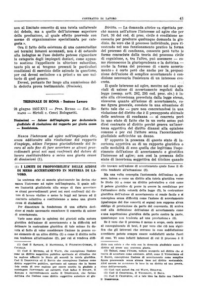 Massimario di giurisprudenza del lavoro