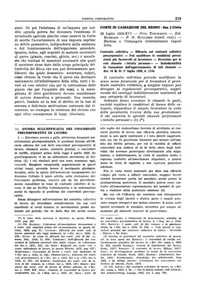 Massimario di giurisprudenza del lavoro