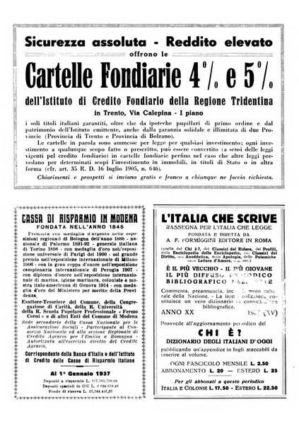 Rivista delle casse di risparmio pubblicazione mensile