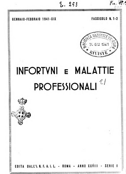 Infortuni e malattie professionali