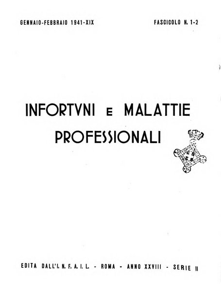 Infortuni e malattie professionali